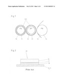 Substructure material for a printing device and printer s blanket for the printing of uneven materials to be printed diagram and image