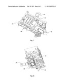 Device for retaining a battery diagram and image