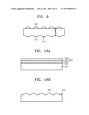 Light emitting diode integrated with lens, line printer head, and method of manufacturing the light emitting diode diagram and image