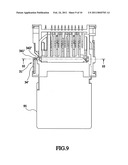 Card connector capable of scraping diagram and image