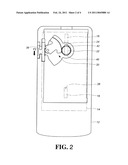 OPERATION DEVICE FOR CONTROLLING SLIDING COVER OF PORTABLE ELECTRONIC PRODUCT diagram and image