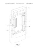 OPERATION DEVICE FOR CONTROLLING SLIDING COVER OF PORTABLE ELECTRONIC PRODUCT diagram and image