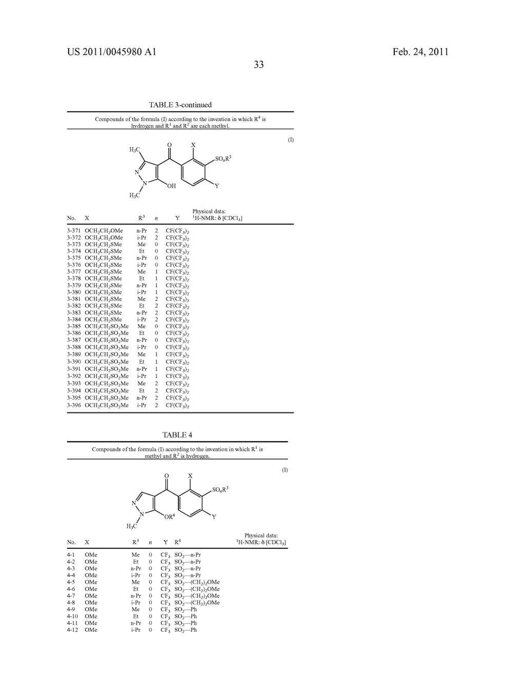4-(3-ALKYLTHIOBENZOYL)PYRAZOLES AND THEIR USE AS HERBICIDES - diagram, schematic, and image 34