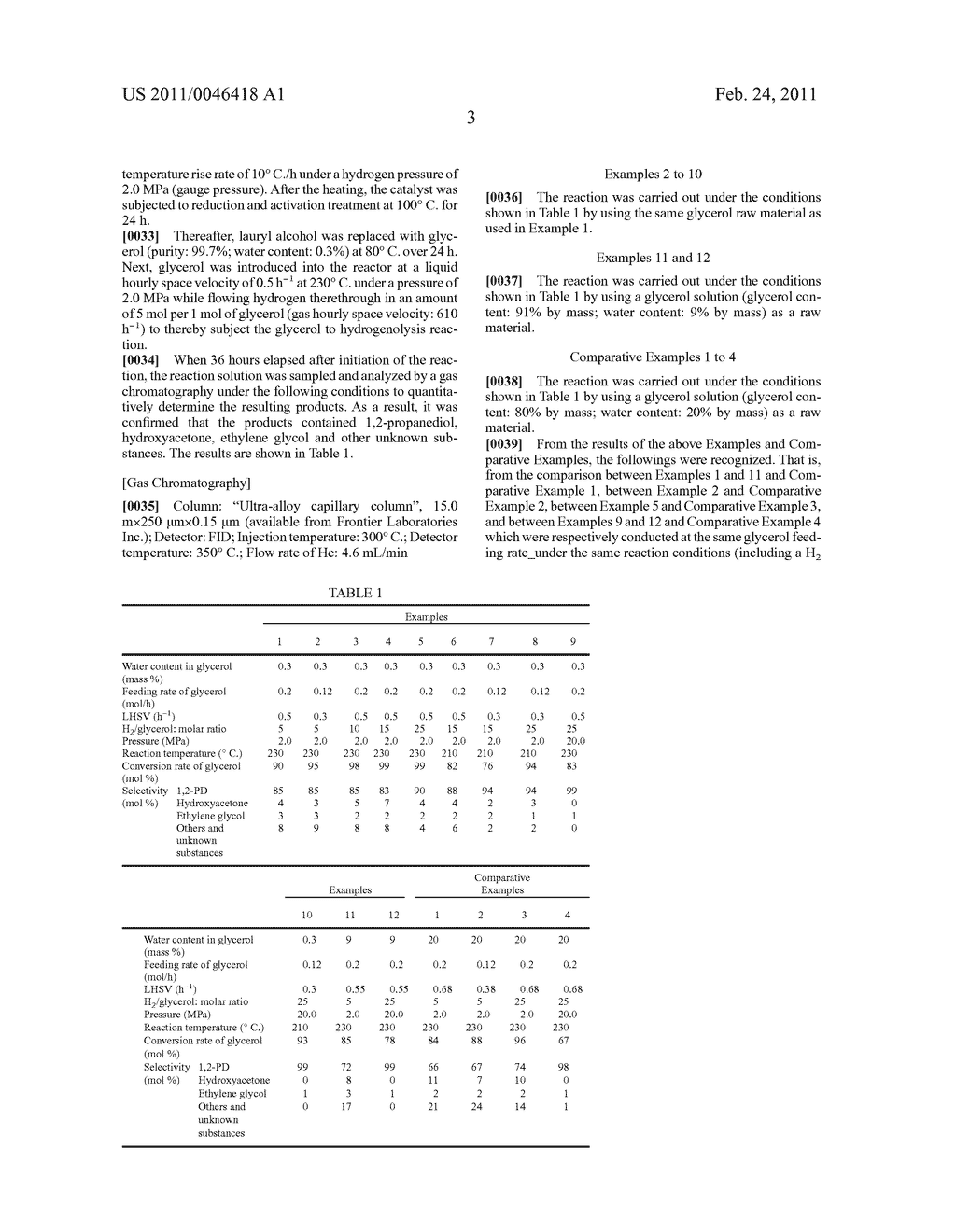 METHOD FOR PRODUCING HYDROGENOLYSIS PRODUCT OF POLYHYDRIC ALCOHOL - diagram, schematic, and image 05