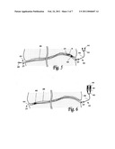 SELF-WITHDRAWING CATHETER FOR INJECTING INTO BODY PASSAGEWAYS AND KIT CONTAINING SAME diagram and image