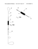 SELF-WITHDRAWING CATHETER FOR INJECTING INTO BODY PASSAGEWAYS AND KIT CONTAINING SAME diagram and image