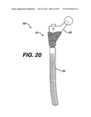 INSTRUMENT AND ASSOCIATED METHOD OF TRIALING FOR MODULAR HIP STEMS diagram and image