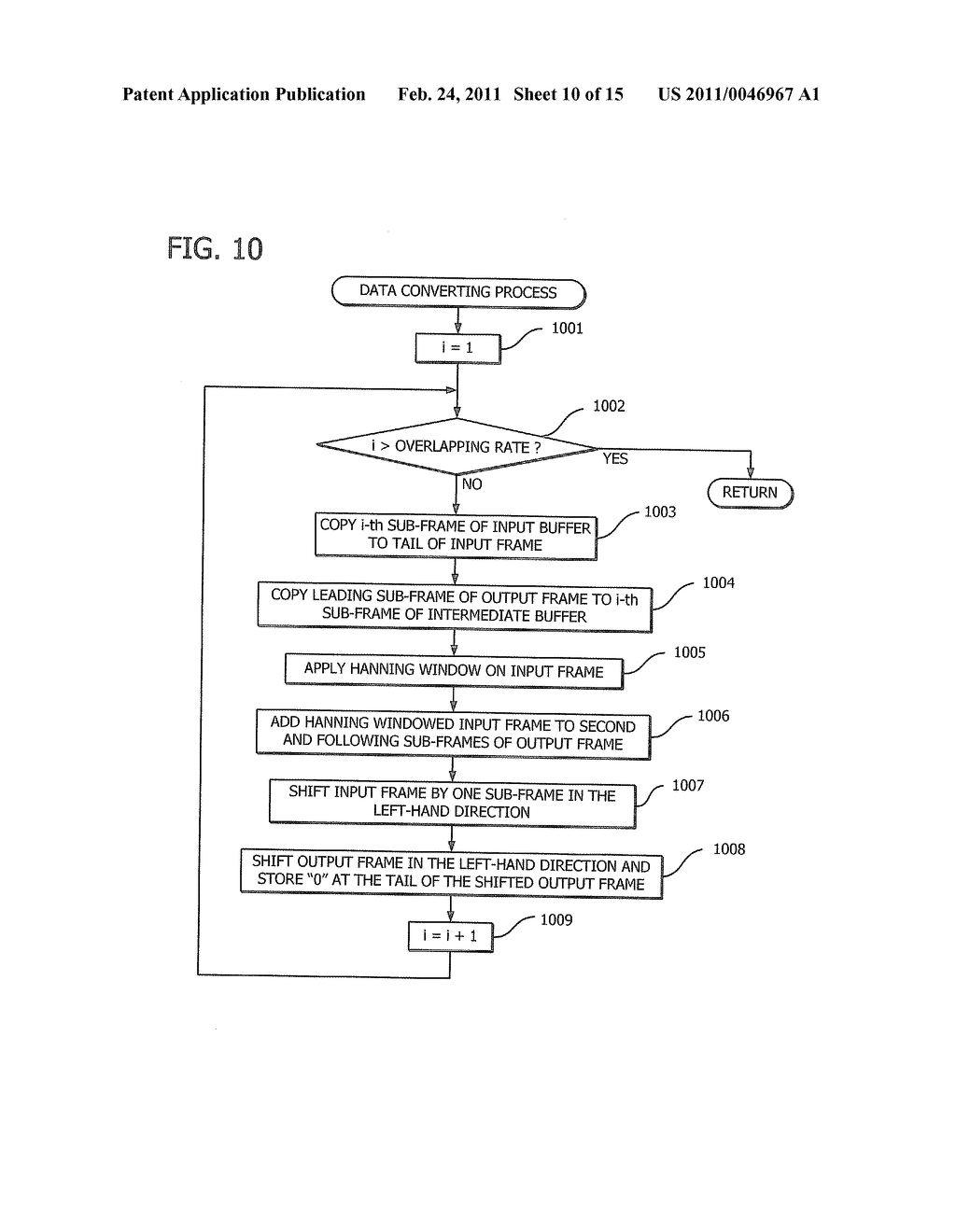 DATA CONVERTING APPARATUS AND DATA CONVERTING METHOD - diagram, schematic, and image 11