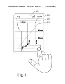 Application Display on a Locked Device diagram and image
