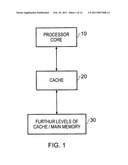 Handling of hard errors in a cache of a data processing apparatus diagram and image