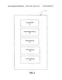 STATUS INDICATORS AND CONTENT MODULES FOR RECOVERY BASED SOCIAL NETWORKING diagram and image