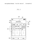 MOBILE TERMINAL AND SCREEN COMPOSITION METHOD FOR THE SAME diagram and image