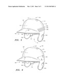 Batting Helmet Having Localized Impact Protection diagram and image