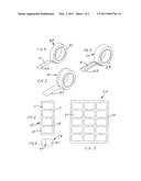 PRE-CUT CLEAR POLYOLEFIN TAPE FOR CORPSE WOUNDS, AND METHODS OF FABRICATING AND UTILIZING SAME diagram and image