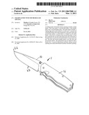 Folding Knife With Thumb Release Opening diagram and image