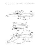 Folding Knife With Thumb Release Opening diagram and image