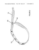 Cord mounted jewelry plates diagram and image