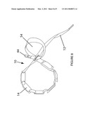 Cord mounted jewelry plates diagram and image