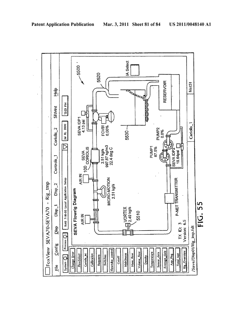 CORRECTING FOR TWO-PHASE FLOW IN A DIGITAL FLOWMETER - diagram, schematic, and image 82