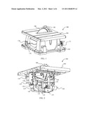 TABLE SAW RIVING KNIFE diagram and image