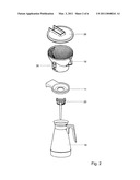 BREW THROUGH LID, ASSEMBLY OF A THERMAL CARAFE AND A BREW THROUGH LID AS WELL AS A COFFEE MAKER INCLUDING SUCH AN ASSEMBLY diagram and image