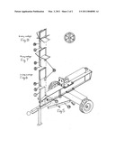 Single post convertible split wedge system diagram and image