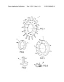 METHOD TO MANUFACTURE A HOLLOW, SINGLE-PIECE BLADED DISC diagram and image