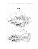 POWER TRANSMISSION SYSTEM FOR VEHICLE CHANGING POWER TRANSMISSION STATE BY ELECTRIC CONTROL diagram and image