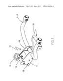 Coupling Device for Connecting Bicycle Rack to Hitch Ball diagram and image