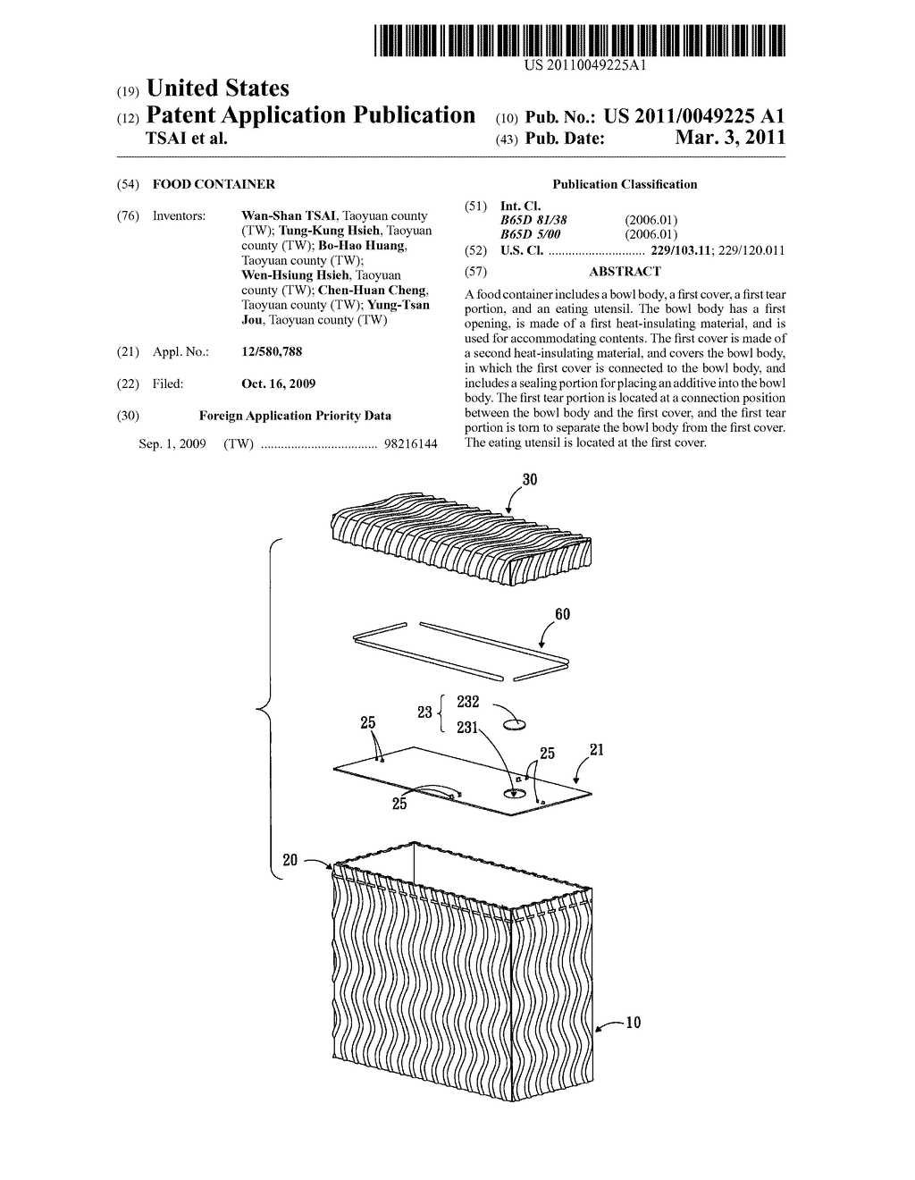 FOOD CONTAINER - diagram, schematic, and image 01