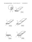 Escape Route Marking for an Aircraft and Method for Producing an Escape Route Marking diagram and image