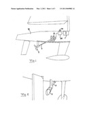 Device for charging at least one electrical battery on board a boat diagram and image