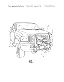 DEVICE FOR MOUNTING AN ACCESSORY ON A MOTOR VEHICLE diagram and image