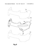 AN ASSEMBLY COMPRISING A BUMPER SKIN AND MASKING MEANS diagram and image