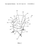 RECONFIGURABLE COLLAPSIBLE CHAIR diagram and image