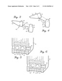 AIRCRAFT SEAT WITH ADJUSTABLE ARMREST diagram and image