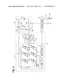 Driving apparatus for a vehicle-mounted electric motor diagram and image