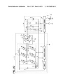 Driving apparatus for a vehicle-mounted electric motor diagram and image