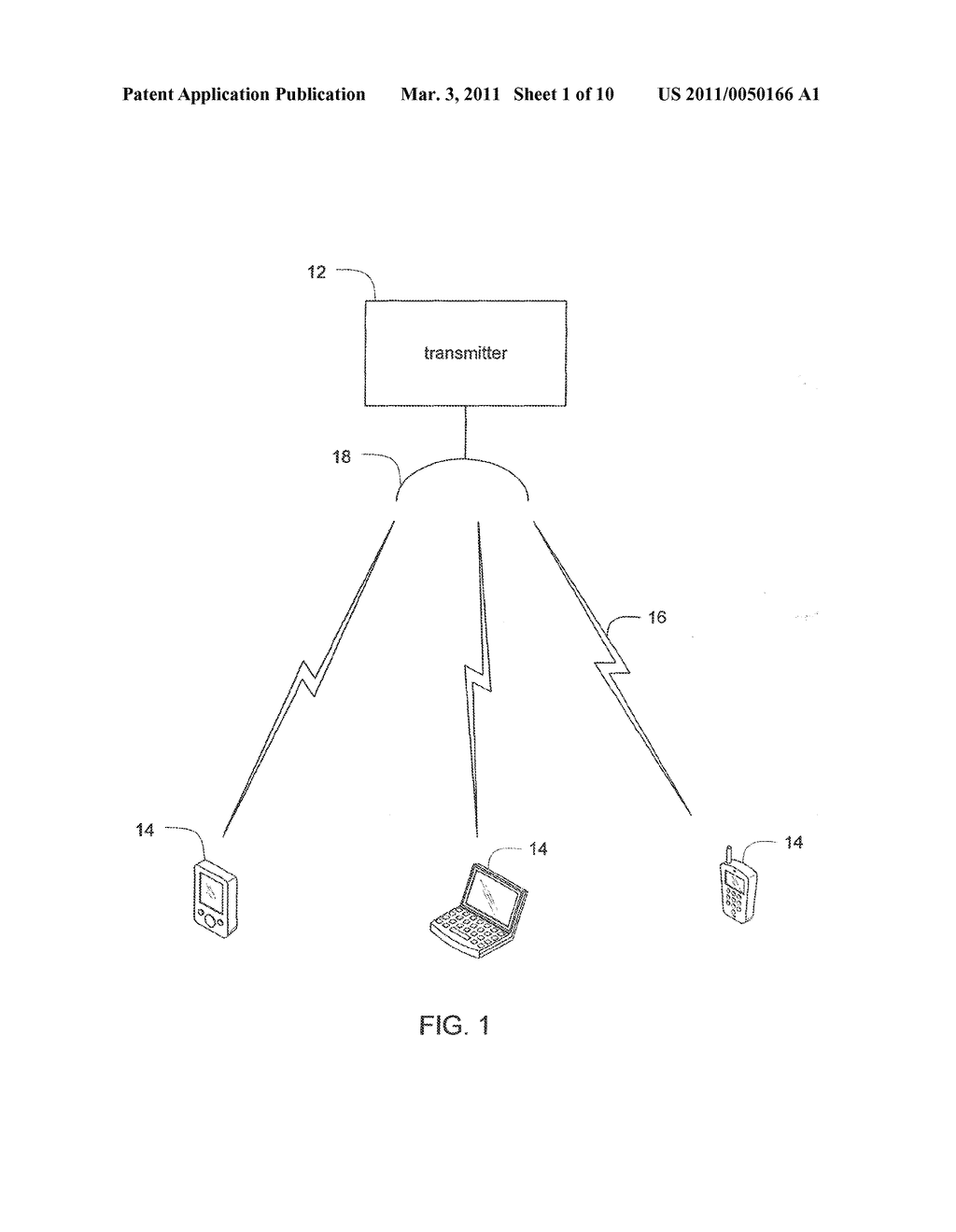 METHOD AND SYSTEM FOR POWERING AN ELECTRONIC DEVICE VIA A WIRELESS LINK - diagram, schematic, and image 02