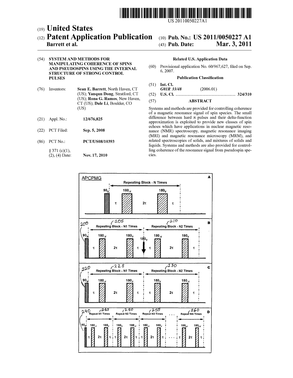 System and Methods for Manipulating Coherence of Spins and Pseudospins Using the Internal Structure of Strong Control Pulses - diagram, schematic, and image 01