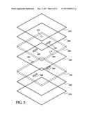 Monolithically integrated active electronic circuit and waveguide structure for terahertz frequencies diagram and image