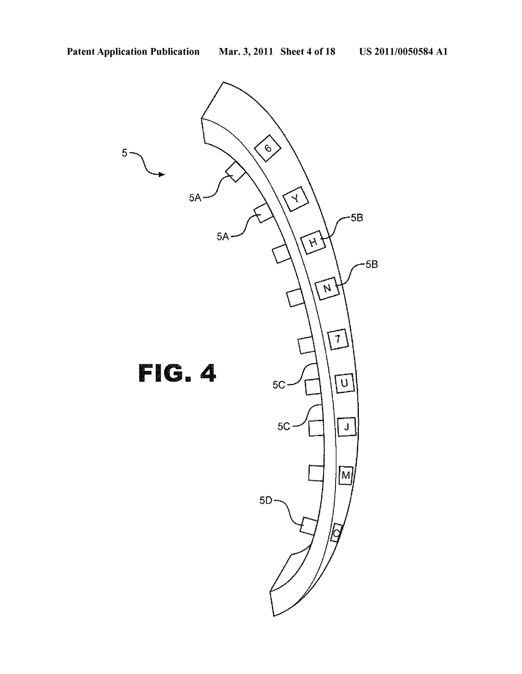 SET OF HANDHELD ADJUSTABLE PANELS OF ERGONOMIC KEYS AND MOUSE - diagram, schematic, and image 05