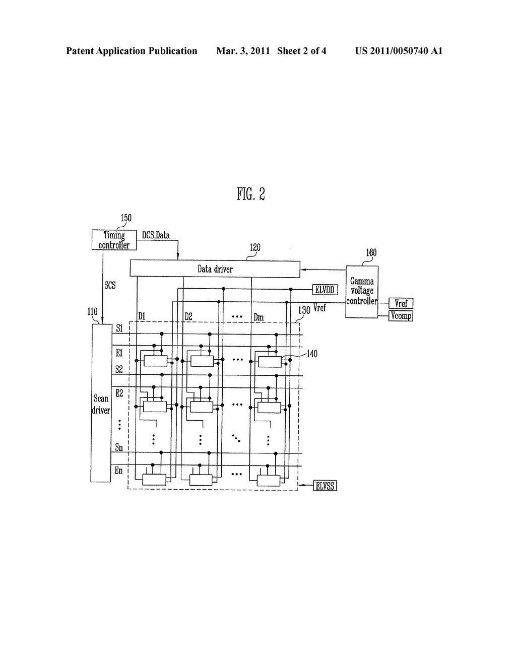 ORGANIC LIGHT EMITTING DISPLAY DEVICE AND DRIVING METHOD THEREOF - diagram, schematic, and image 03