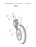 Windup portable timepiece and method of operating crown with which this timepiece is equipped diagram and image