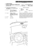 ARRANGEMENT FOR MOUNTING A MICROPHONE TO AN INTERIOR SURFACE OF A VEHICLE diagram and image
