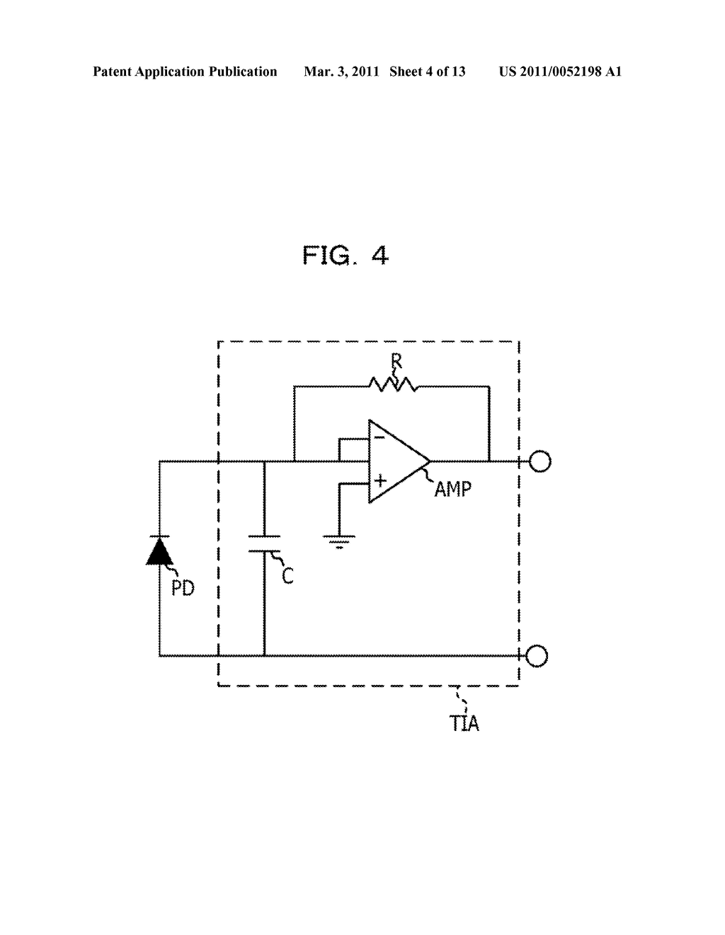 OPTICAL TRANSMISSION DEVICE, TRANSMISSION AND RECEPTION MODULE, OPTICAL TRANSMISSION SYSTEM, AND WAVELENGTH DISPERSION COMPENSATION METHOD IN OPTICAL TRANSMISSION DEVICE - diagram, schematic, and image 05