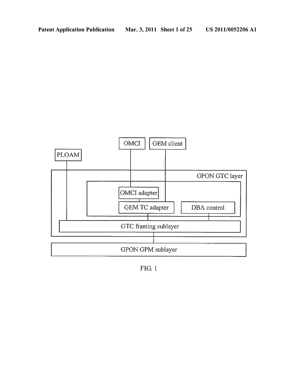 METHOD, SYSTEM AND OPTICAL NETWORK DEVICE FOR SYNCHRONIZING TIME OF A PASSIVE OPTICAL NETWORK - diagram, schematic, and image 02