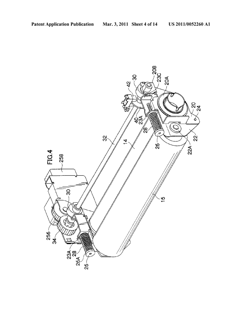 PRESSURE ADJUSTING MECHANISM FOR A FIXING DEVICE AND IMAGE FORMING APPARATUS - diagram, schematic, and image 05