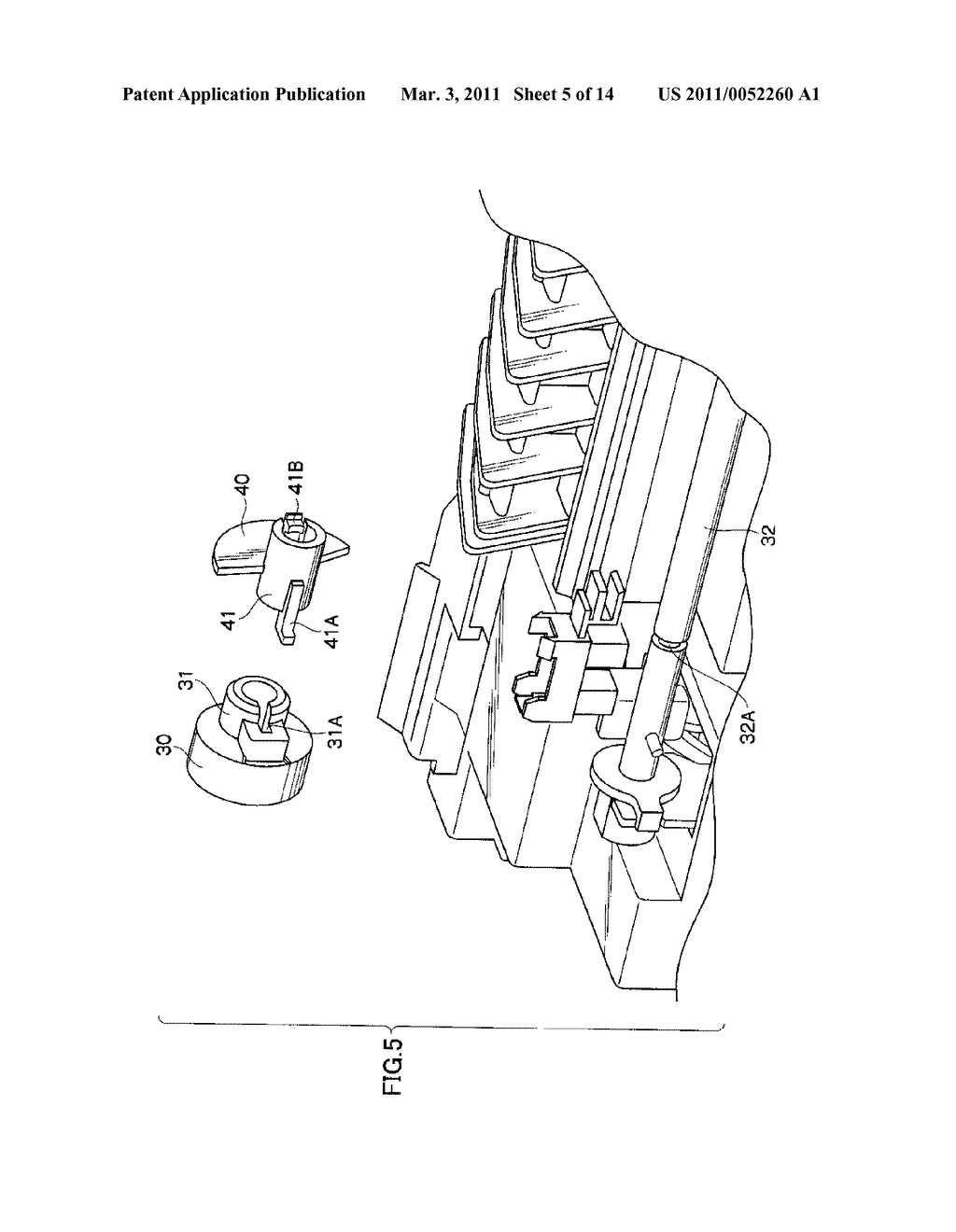 PRESSURE ADJUSTING MECHANISM FOR A FIXING DEVICE AND IMAGE FORMING APPARATUS - diagram, schematic, and image 06