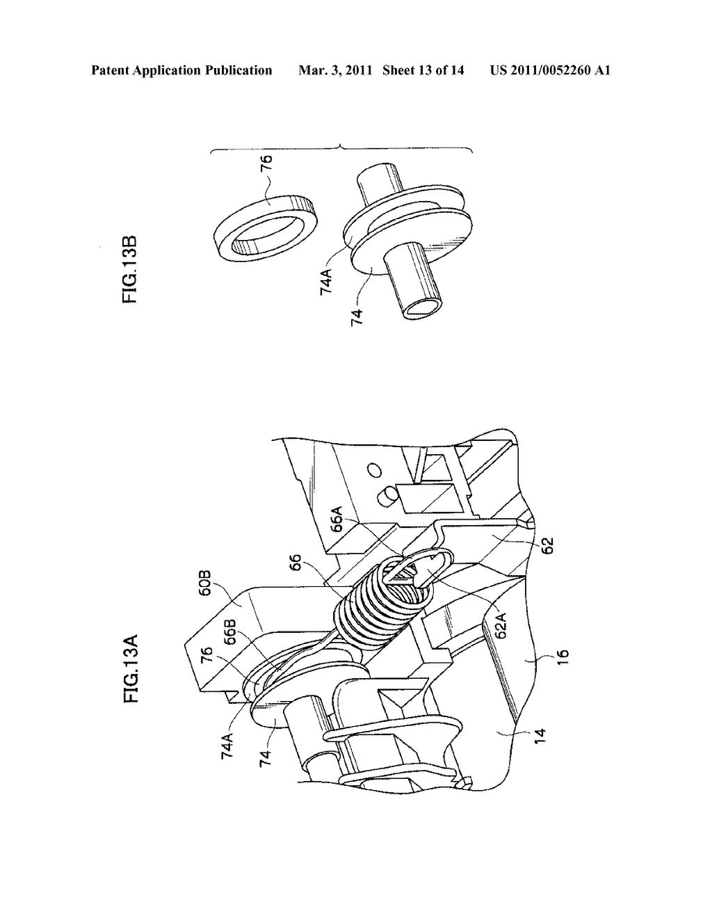 PRESSURE ADJUSTING MECHANISM FOR A FIXING DEVICE AND IMAGE FORMING APPARATUS - diagram, schematic, and image 14